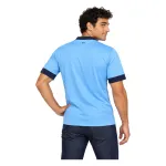 14/15 Manchester City Retro Home Jersey — AI model preview, upper-body back view