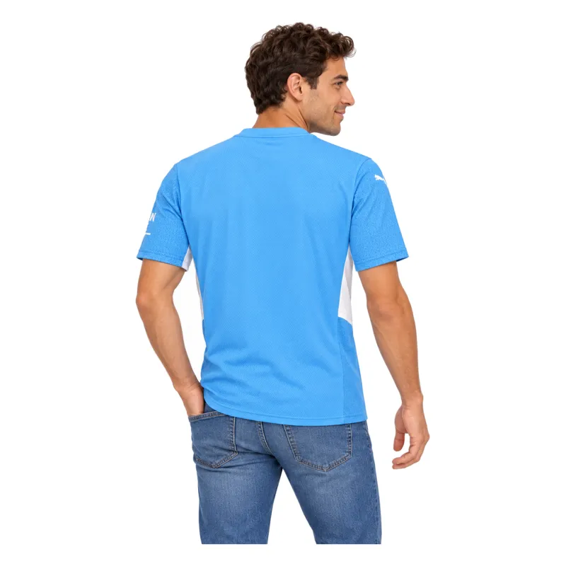 21/22 Manchester City Home Jersey — AI model preview, upper-body back view