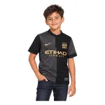 13/14 Manchester City Retro Away Kids Jersey — AI model preview, upper-body front view