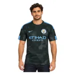 17/18 Manchester City Retro Third Jersey — AI model preview, upper-body front view