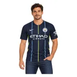 18/19 Manchester City Retro Away Jersey — AI model preview, upper-body front view