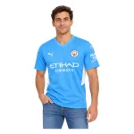 21/22 Manchester City Home Jersey — AI model preview, upper-body front view