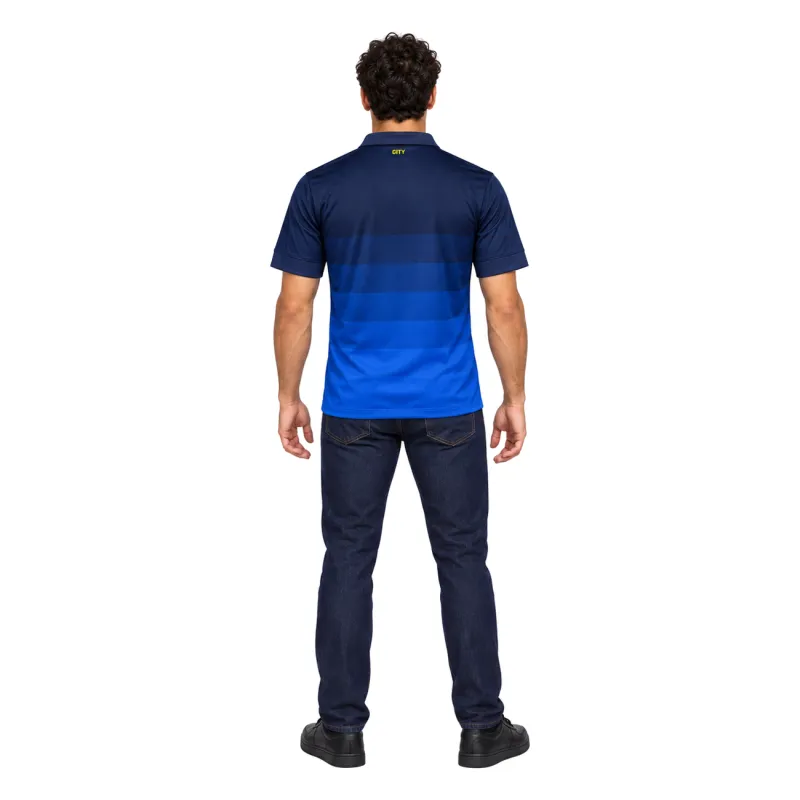 14/15 Manchester City Retro Away Jersey — AI model preview, full-body back view