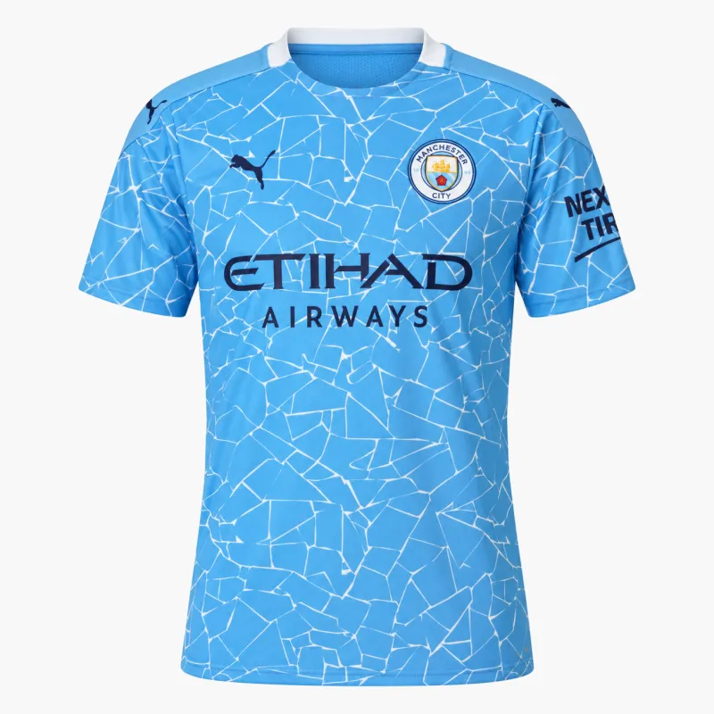 20/21 Manchester City Retro Home Jersey — AI-generated product preview, front view