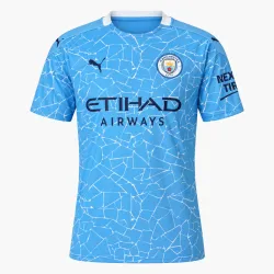20/21 Manchester City Retro Home Jersey - product photo 20/21 Manchester City Retro Home Jersey — AI-generated product preview, front view