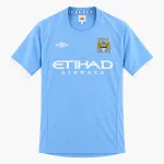 10/11 Manchester City Retro Home Jersey — AI-generated product preview, front view