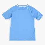 17/18 Manchester City Retro Home Kids Jersey — AI-generated product preview, back view