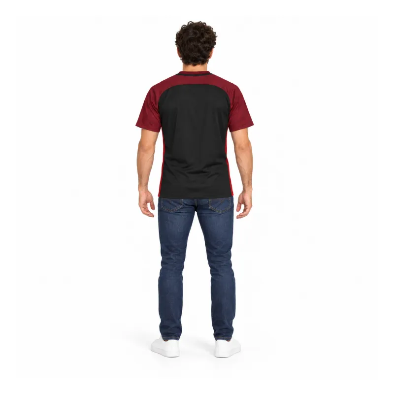 16/17 Manchester City Retro Away Jersey — AI model preview, full-body back view