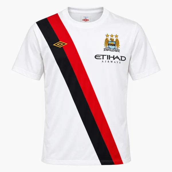 10/11 Manchester City Retro Third Jersey - AI-generated product preview, front view
