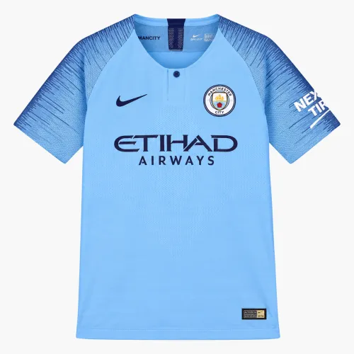 18/19 Manchester City Retro Home Kids Jersey