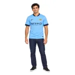 14/15 Manchester City Retro Home Jersey — AI model preview, full-body front view