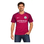 17/18 Manchester City Retro Away Jersey — AI model preview, upper-body front view