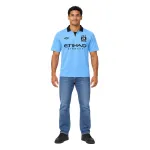 12/13 Manchester City Retro Home Jersey — AI model preview, full-body front view