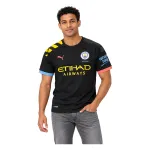 19/20 Manchester City Retro Away Jersey — AI model preview, upper-body front view