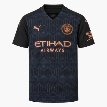 20/21 Manchester City Retro Away Kids Jersey