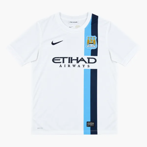 13/14 Manchester City Retro Third Kids Jersey - AI-generated product preview, front view