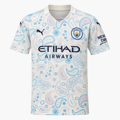 20/21 Manchester City Retro Third Kids Jersey