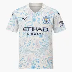 20/21 Manchester City Retro Third Kids Jersey 20/21 Manchester City Retro Third Kids Jersey — AI-generated product preview, front view