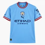 22/23 Manchester City Home Jersey 22/23 Manchester City Home Jersey — AI-generated product preview, front view
