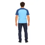 16/17 Manchester City Retro Home Jersey — AI model preview, full-body back view