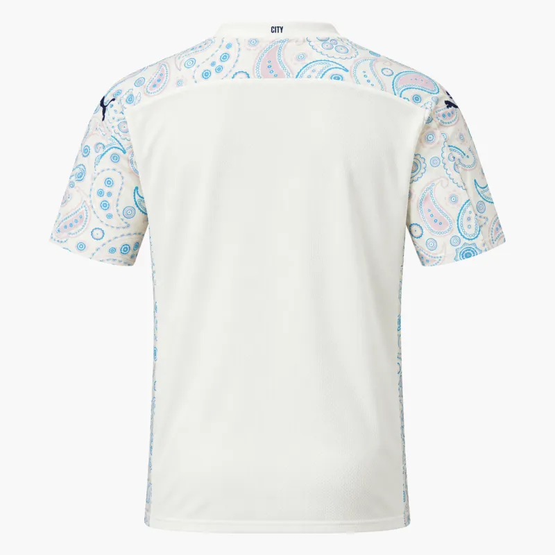 20/21 Manchester City Retro Third Jersey — AI-generated product preview, back view
