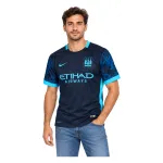 15/16 Manchester City Retro Away Jersey — AI model preview, upper-body front view