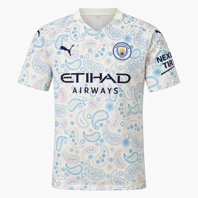 20/21 Manchester City Retro Third Jersey — AI-generated product preview, front view