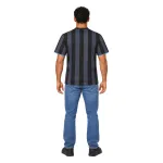 12/13 Manchester City Retro Third Jersey — AI model preview, full-body back view