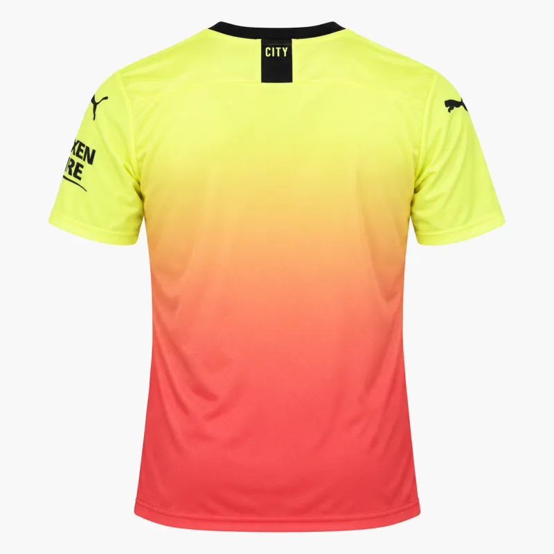 19/20 Manchester City Retro Third Jersey — AI-generated product preview, back view