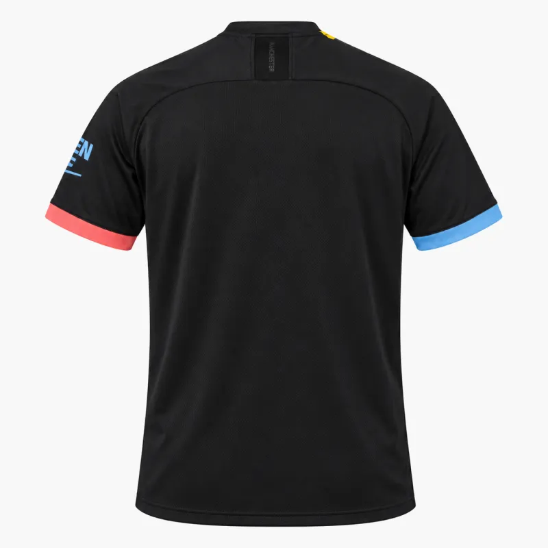 19/20 Manchester City Retro Away Jersey — AI-generated product preview, back view