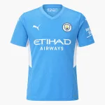 21/22 Manchester City Home Jersey 21/22 Manchester City Home Jersey — AI-generated product preview, front view