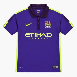 14/15 Manchester City Retro Third Kids Jersey - product photo 14/15 Manchester City Retro Third Kids Jersey — AI-generated product preview, front view