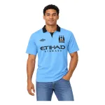 12/13 Manchester City Retro Home Jersey — AI model preview, upper-body front view