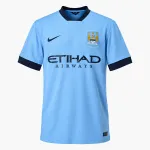 14/15 Manchester City Retro Home Jersey 14/15 Manchester City Retro Home Jersey — AI-generated product preview, front view