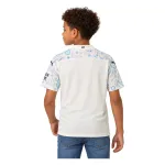 20/21 Manchester City Retro Third Kids Jersey — AI model preview, upper-body back view