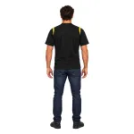 09/10 Manchester City Retro Away Jersey — AI model preview, full-body back view