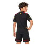 22/23 Manchester City Away Kids Kit — AI model preview, upper-body back view; socks optional