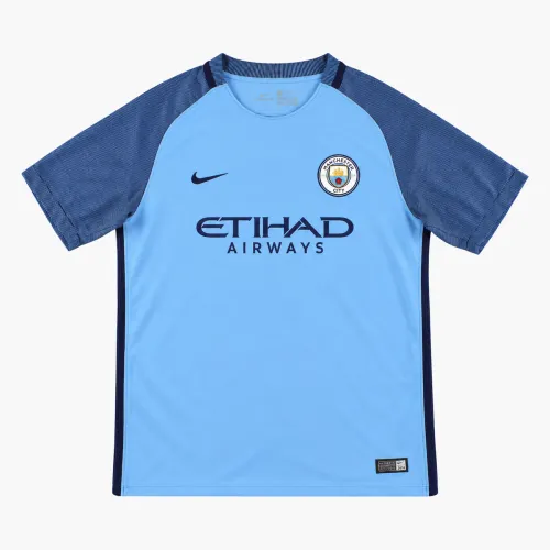 16/17 Manchester City Retro Home Kids Jersey