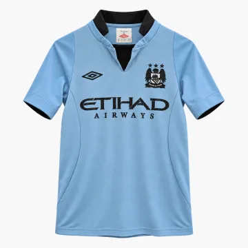 12/13 Manchester City Retro Home Kids Jersey