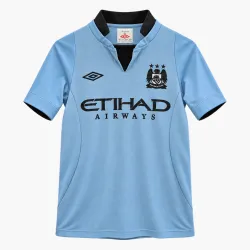 12/13 Manchester City Retro Home Kids Jersey - product photo 12/13 Manchester City Retro Home Kids Jersey — AI-generated product preview, front view