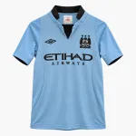 12/13 Manchester City Retro Home Kids Jersey 12/13 Manchester City Retro Home Kids Jersey — AI-generated product preview, front view