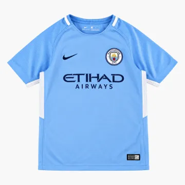 17/18 Manchester City Retro Home Kids Jersey