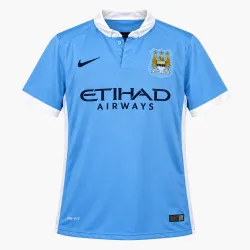 15/16 Manchester City Retro Home Jersey — AI-generated product preview, front view