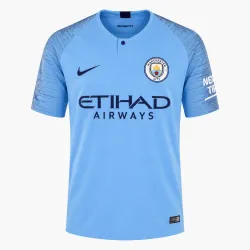 18/19 Manchester City Retro Home Jersey - product photo 18/19 Manchester City Retro Home Jersey — AI-generated product preview, front view