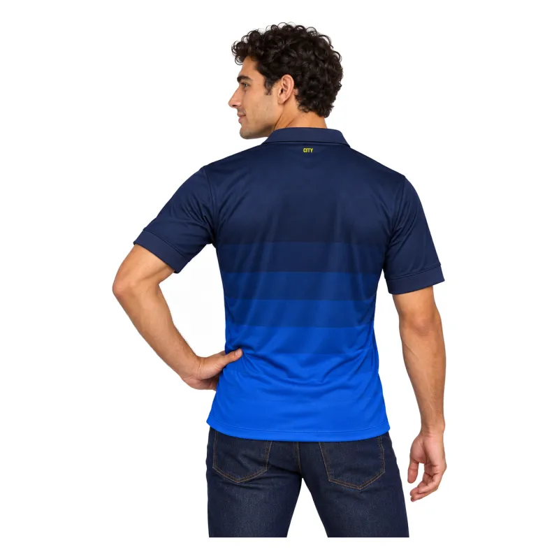 14/15 Manchester City Retro Away Jersey — AI model preview, upper-body back view