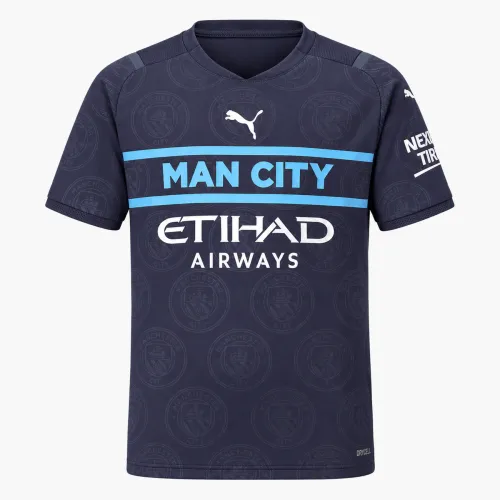 21/22 Manchester City Third Kids Jersey