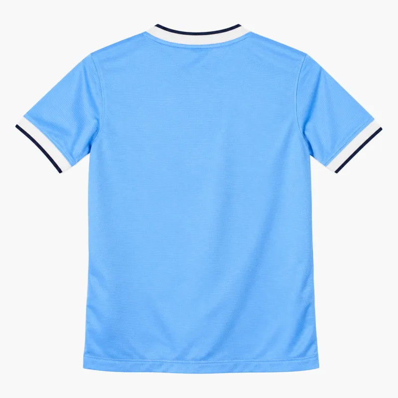 13/14 Manchester City Retro Home Kids Jersey — AI-generated product preview, back view