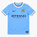 13/14 Manchester City Retro Home Kids Jersey 13/14 Manchester City Retro Home Kids Jersey — AI-generated product preview, front view