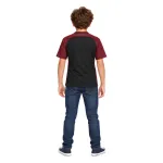 16/17 Manchester City Retro Away Kids Jersey — AI model preview, full-body back view