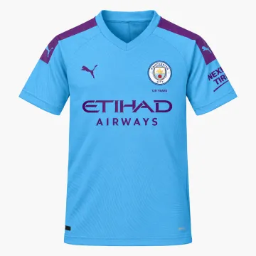 19/20 Manchester City Retro Home Kids Jersey